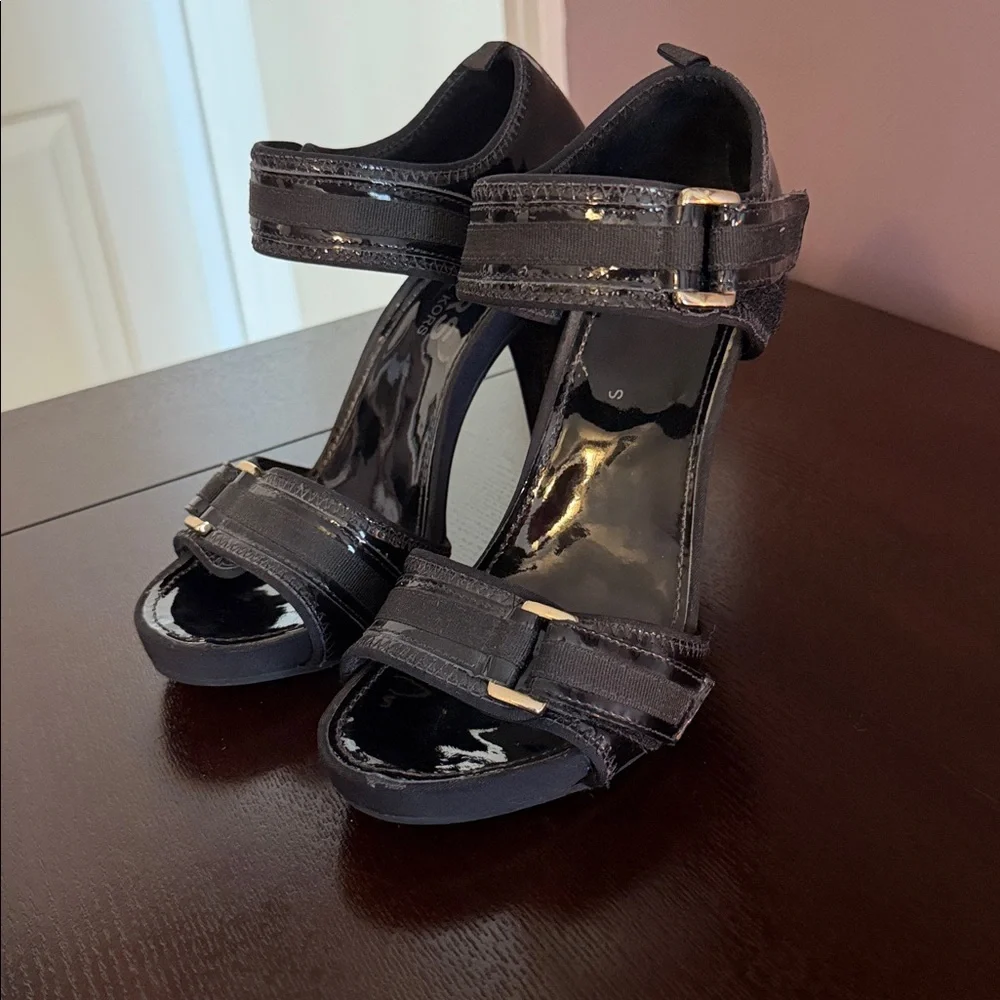 Michael Kors Glossy Black Heels